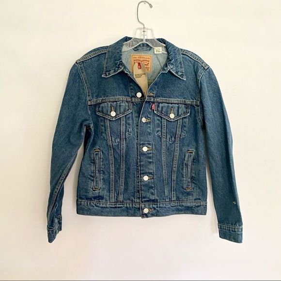NWT Levi's Ex-Boyfriend Trucker Jean Jacket - Picture 8 of 16